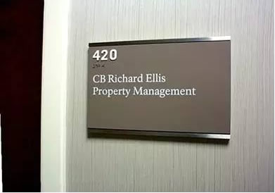 商务写字楼标识定制加工